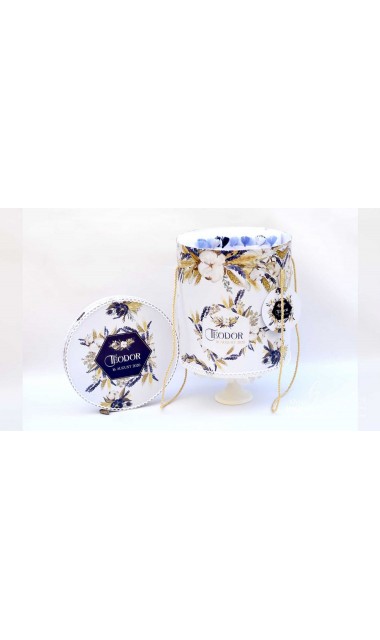 Trusou de botez traditional cu lavanda bumbac si spice de grau 17
